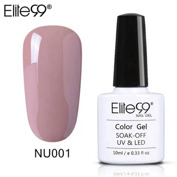 

Elite99 10ml Nude Color Gel Nail Polish Soak Off UV Nail Art Design Manicure Vernis Semi Permanent Nail Varnish Lacquer