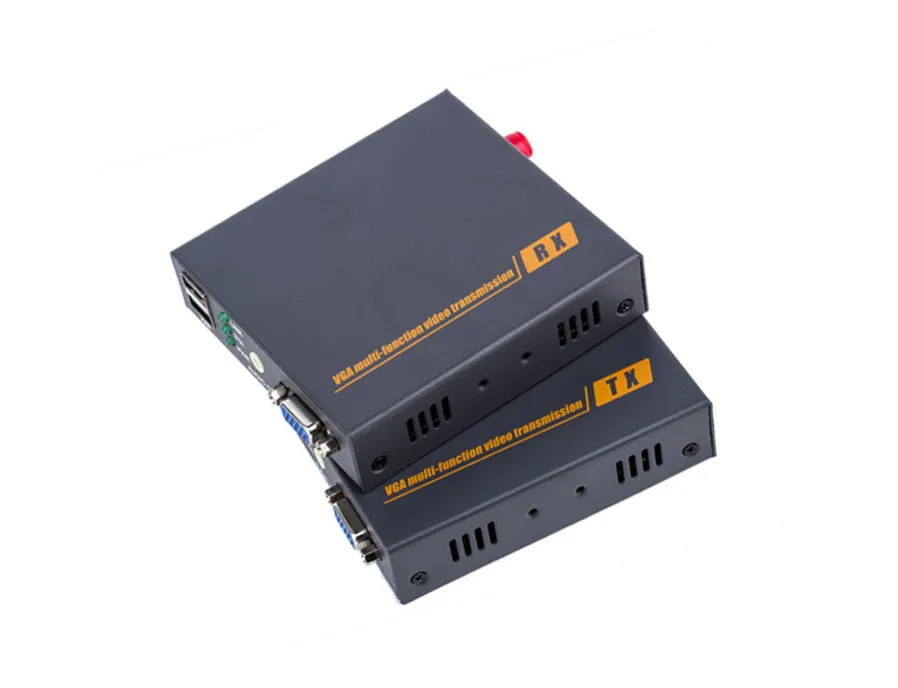 VGA optical transceiver KVM mouse and keyboard optical fiber transmission 20 km independent audio
VGA optical transceiver KVM mouse and keyboard optical fiber transmission 20 km independent audio