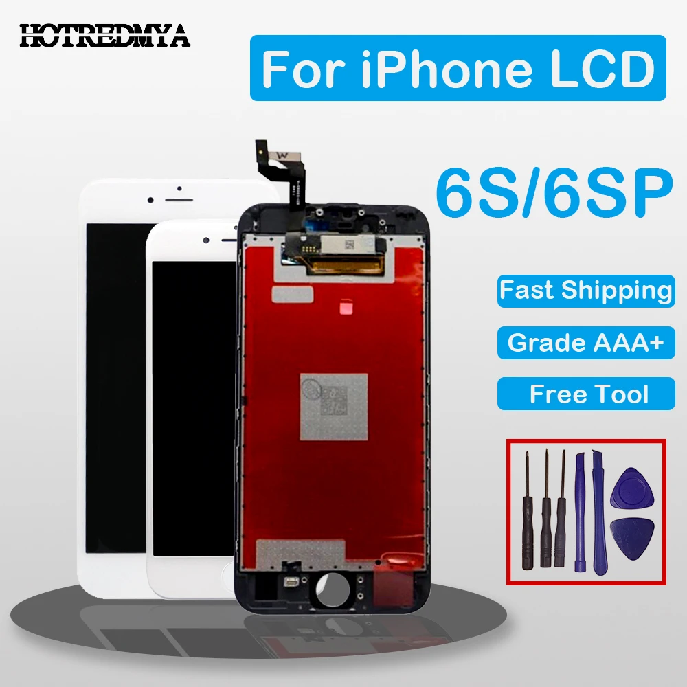 

Grade AAA LCD For iPhone 6 6S Plus LCD With 3D Force Touch Screen Digitizer Assembly For iPhone 6s Display No Dead Pixel