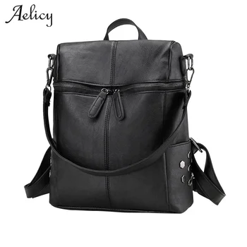 Aelicy Luxury 4 Colors Fashion Women Backpack Youth Vintage Leather Backpacks for Teenage Girls Female School Bag Bagpack Rugzak
Aelicy Luxury 4 Colors Fashion Women Backpack Youth Vintage Leather Backpacks for Teenage Girls Female School Bag Bagpack Rugzak