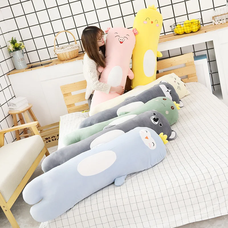 Animals Long Toy Stuffed Cartoon Animal Bolster Chick Cat Husky Dog Dino Penguin Pig Koala Sleeping Friend Ultra Soft Doll
Animals Long Toy Stuffed Cartoon Animal Bolster Chick Cat Husky Dog Dino Penguin Pig Koala Sleeping Friend Ultra Soft Doll
