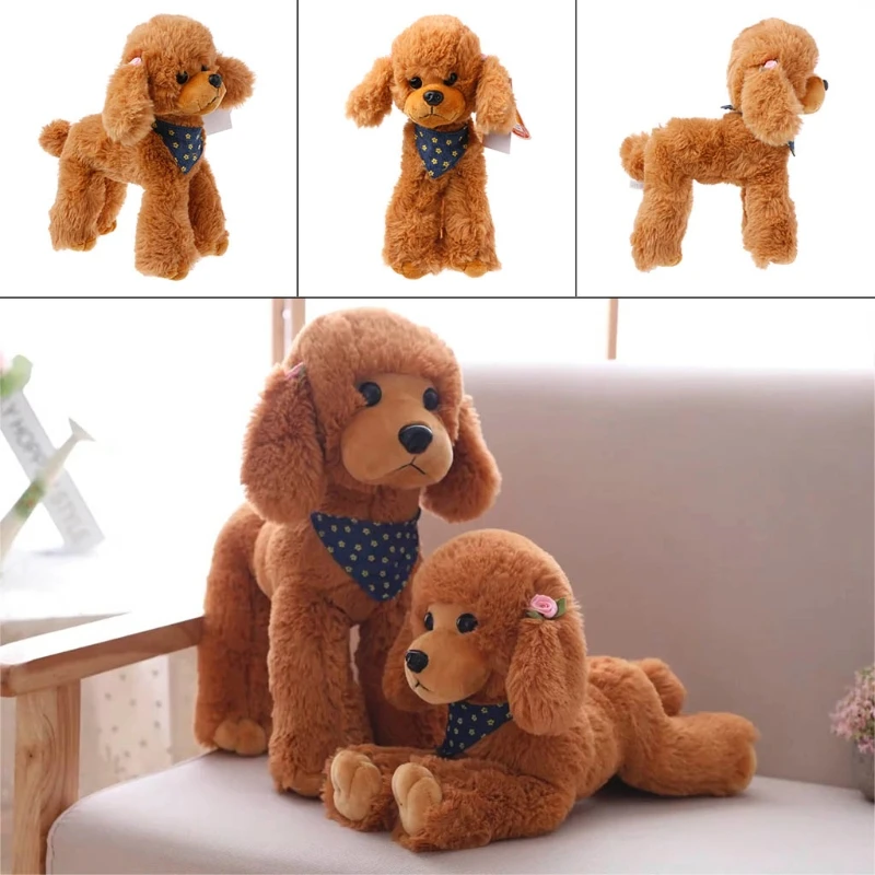 Plush Toys Dogs Poodle High Simulation Children Gifts Doll Stuffed Lovely Scarf
Plush Toys Dogs Poodle High Simulation Children Gifts Doll Stuffed Lovely Scarf