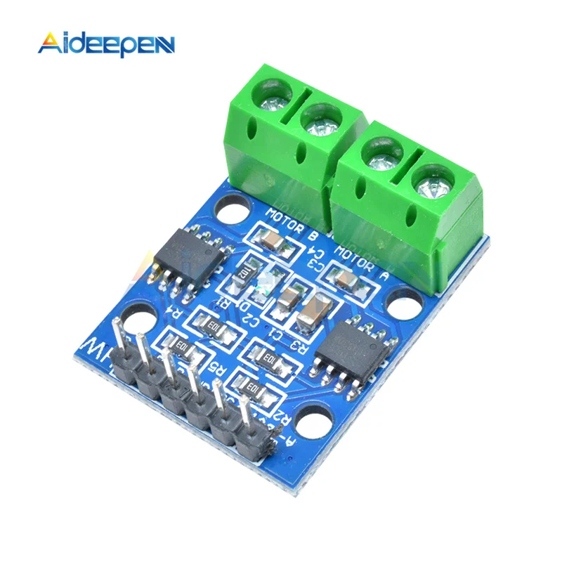 1Pcs DC 2.5V-12V L9110S Dual DC Stepper Motor Driver Controller Board H Bridge L9110 Module For Arduino
1Pcs DC 2.5V-12V L9110S Dual DC Stepper Motor Driver Controller Board H Bridge L9110 Module For Arduino