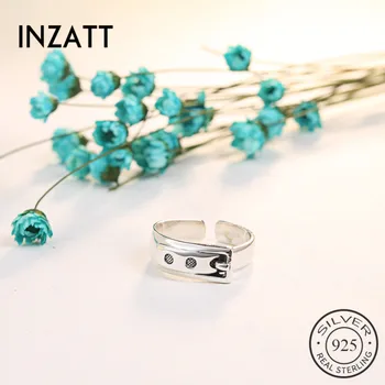 INZATT Real 925 Sterling Silver Unique Design Belt Buckle Punk Adjustable Ring Fine Jewelry For Women Party Gift
INZATT Real 925 Sterling Silver Unique Design Belt Buckle Punk Adjustable Ring Fine Jewelry For Women Party Gift