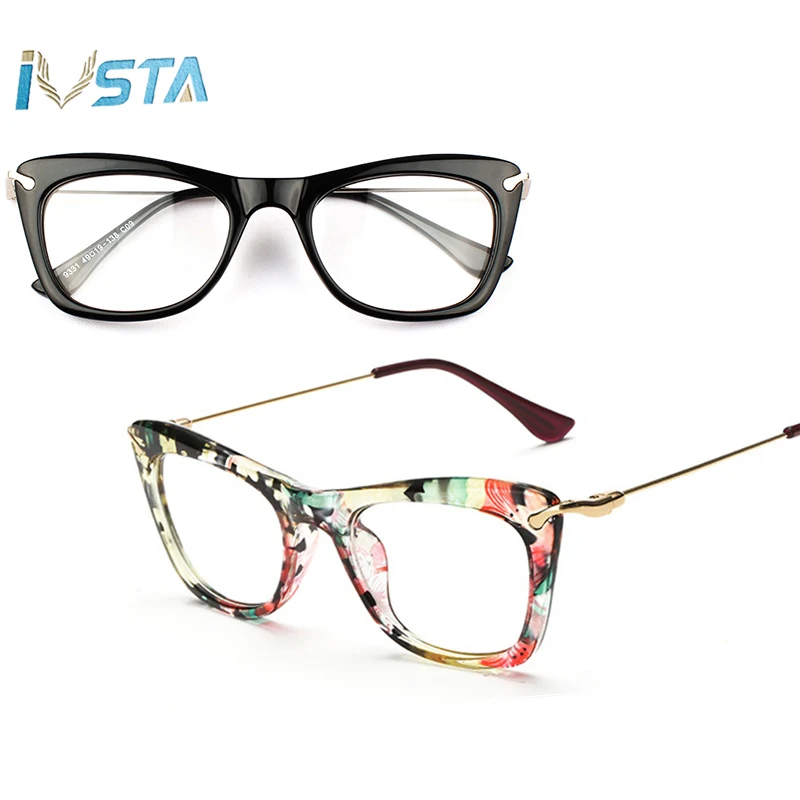IVSTA Cat Eye Glasses Frame Women Myopia Optical Spectacle Frames Transparent Nerd Vintage Retro Prescription Luxury Brand 2019
IVSTA Cat Eye Glasses Frame Women Myopia Optical Spectacle Frames Transparent Nerd Vintage Retro Prescription Luxury Brand 2019