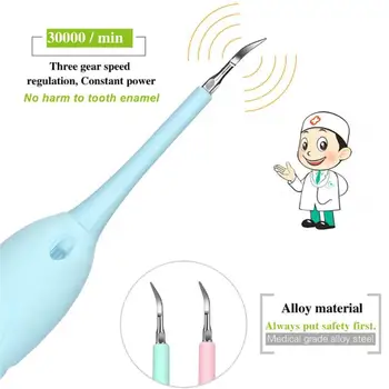 Portable USB Electric Sonic Dental Scaler Tooth Calculus Remover Tooth Stains Removal Oral Hygiene Teeth Whitening Tools
Portable USB Electric Sonic Dental Scaler Tooth Calculus Remover Tooth Stains Removal Oral Hygiene Teeth Whitening Tools