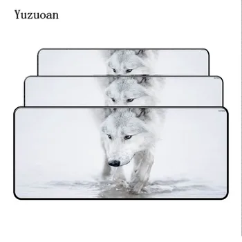 Yuzuoan Large Lock Edges White Wolf Customized MousePads Computer Laptop Mouse Computer Laptop Mouse Mat Size for 900*400*4mm
Yuzuoan Large Lock Edges White Wolf Customized MousePads Computer Laptop Mouse Computer Laptop Mouse Mat Size for 900*400*4mm