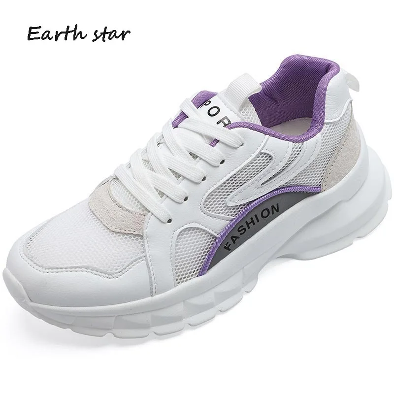 Casual Shoes Women Chunky Sneakers zapatos de mujer Spring Brand chaussures femme Mesh LadY White footware Patchwork Breathable
Casual Shoes Women Chunky Sneakers zapatos de mujer Spring Brand chaussures femme Mesh LadY White footware Patchwork Breathable