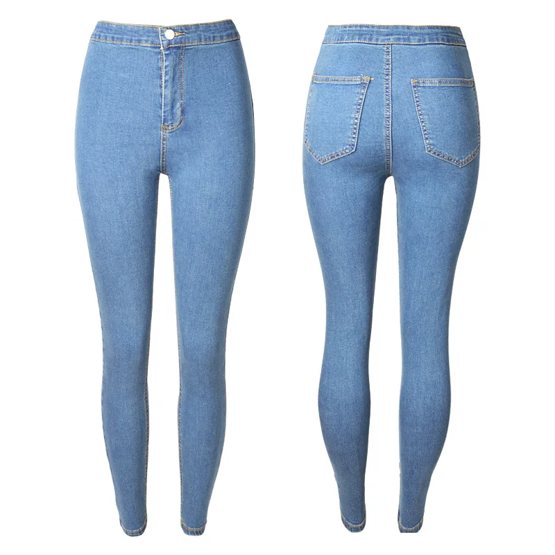 2018 autumn new style European and American fashion, height, elasticity, washed and bottled jeans
2018 autumn new style European and American fashion, height, elasticity, washed and bottled jeans