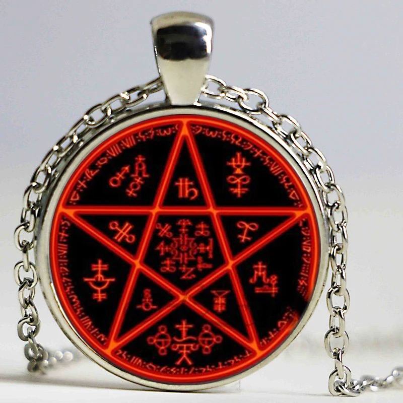 New Design Hellsing Alucard Pentagram Necklace Glass Cabochon Hellsing Pentagram Statement Pendant Necklaces Wholesale
New Design Hellsing Alucard Pentagram Necklace Glass Cabochon Hellsing Pentagram Statement Pendant Necklaces Wholesale