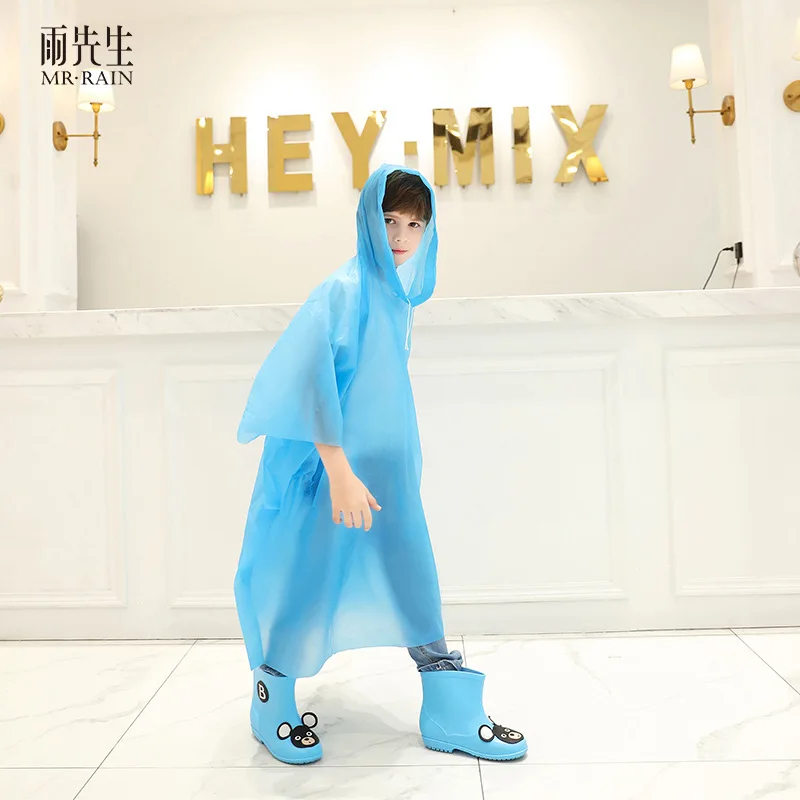 Transparent Disposable Raincoat Kids Boys Girls Portable Outdoor Travel Camping Hooded Ponchos Peva Material Cloak Rainwear
Transparent Disposable Raincoat Kids Boys Girls Portable Outdoor Travel Camping Hooded Ponchos Peva Material Cloak Rainwear