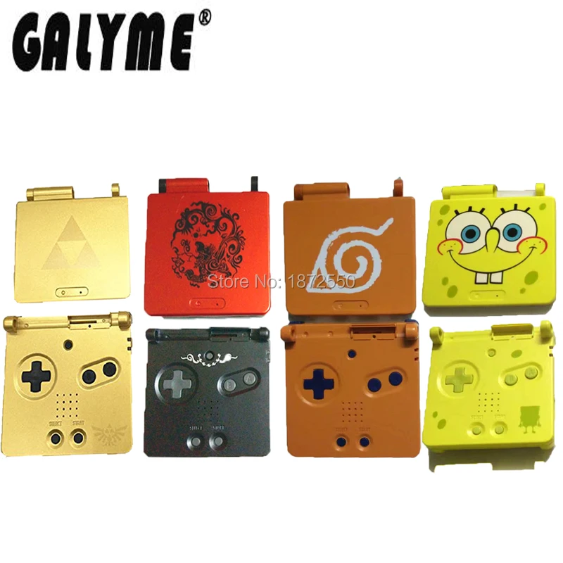 Whole Sale Housing For Retro Naruto Cartoon Limited Edition GBASP Shell For GameBoyAdvanceSP Replacement Housing Case With Lens
Whole Sale Housing For Retro Naruto Cartoon Limited Edition GBASP Shell For GameBoyAdvanceSP Replacement Housing Case With Lens