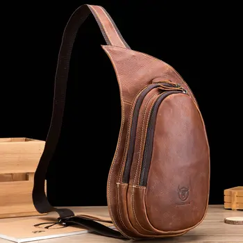 New Crazy Horse Genuine Leather Chest Bag Leather Men's First Layer Leather Shoulder Crossbody Chest Zipper Bag
New Crazy Horse Genuine Leather Chest Bag Leather Men's First Layer Leather Shoulder Crossbody Chest Zipper Bag