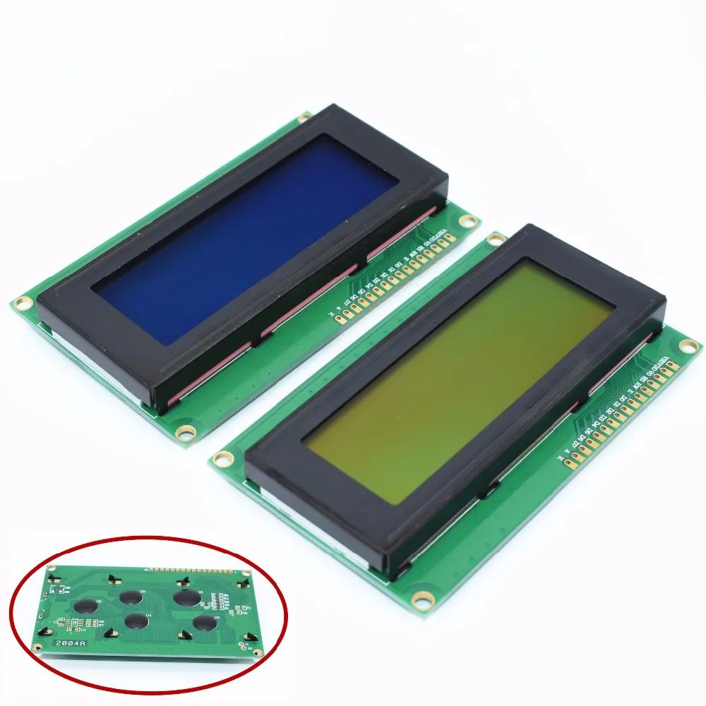 LCD Board 2004 20*4 LCD 20X4 5V Blue/Green screen LCD2004 display LCD module LCD 2004
LCD Board 2004 20*4 LCD 20X4 5V Blue/Green screen LCD2004 display LCD module LCD 2004