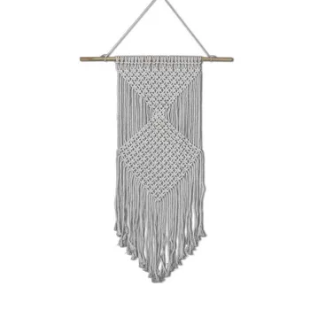Beige Wall Art Handmade Cotton Wall Hanging Tapestry Bohemia Woven Wall Tapestries 18093008
Beige Wall Art Handmade Cotton Wall Hanging Tapestry Bohemia Woven Wall Tapestries 18093008