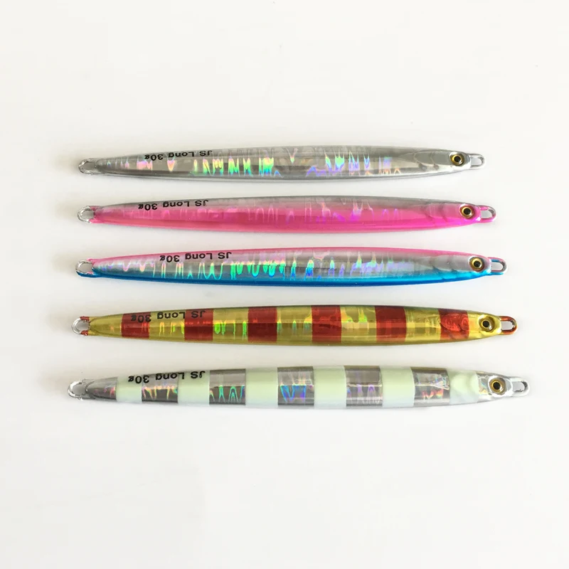 5PCS Deep sea Jigging Glow zebra Fishing Slow Jig Jigbait Spoon Lure baits 30/40/60g
5PCS Deep sea Jigging Glow zebra Fishing Slow Jig Jigbait Spoon Lure baits 30/40/60g