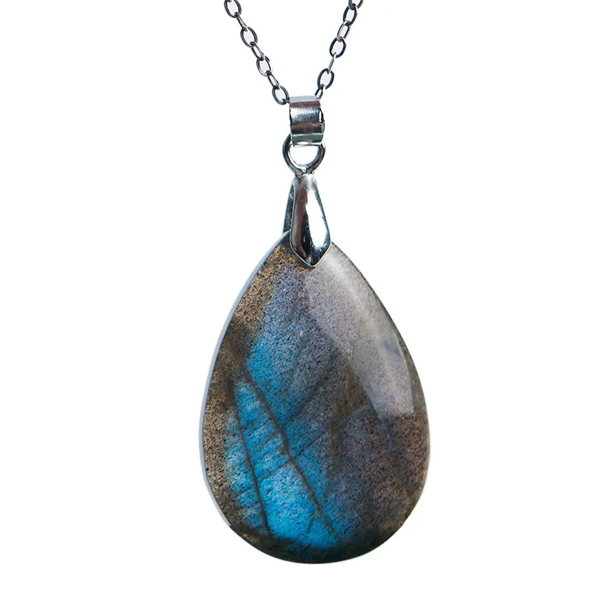 Precious Strong Blue Lights Natural Labradorite Gems Stone Crystal Water Drop Bead Necklace Charm Pendant 36x23x10mm
Precious Strong Blue Lights Natural Labradorite Gems Stone Crystal Water Drop Bead Necklace Charm Pendant 36x23x10mm