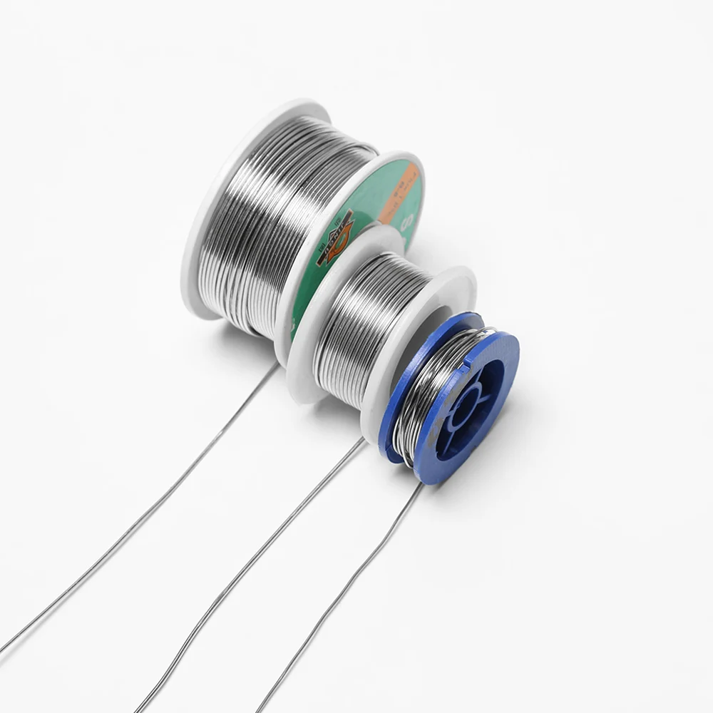 1Roll Tin Lead Tin Wire Diameter 0.8/1.0/1.2mm 63/37 10/20/30/40/50/100g FLUX 2.0% 45FT Melt Rosin Core Solder Soldering Wire
1Roll Tin Lead Tin Wire Diameter 0.8/1.0/1.2mm 63/37 10/20/30/40/50/100g FLUX 2.0% 45FT Melt Rosin Core Solder Soldering Wire