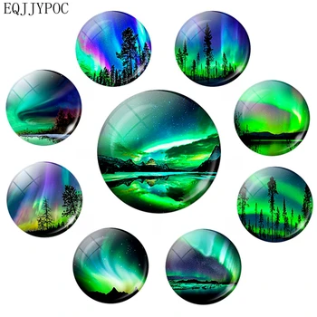 Northern Lights Fridge Magnet Aurora Polaris 30MM Glass refrigerator magnets Sticker Natural Scenery Home Decor Accessories
Northern Lights Fridge Magnet Aurora Polaris 30MM Glass refrigerator magnets Sticker Natural Scenery Home Decor Accessories