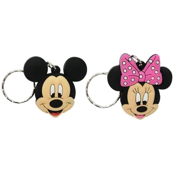 Hot 40pcs Mickey Minnie Cartoon PVC Soft Charms+ Keychain Keyrings Kid Gift Party Favors Key Covers Bag Straps Decor Accessories
Hot 40pcs Mickey Minnie Cartoon PVC Soft Charms+ Keychain Keyrings Kid Gift Party Favors Key Covers Bag Straps Decor Accessories