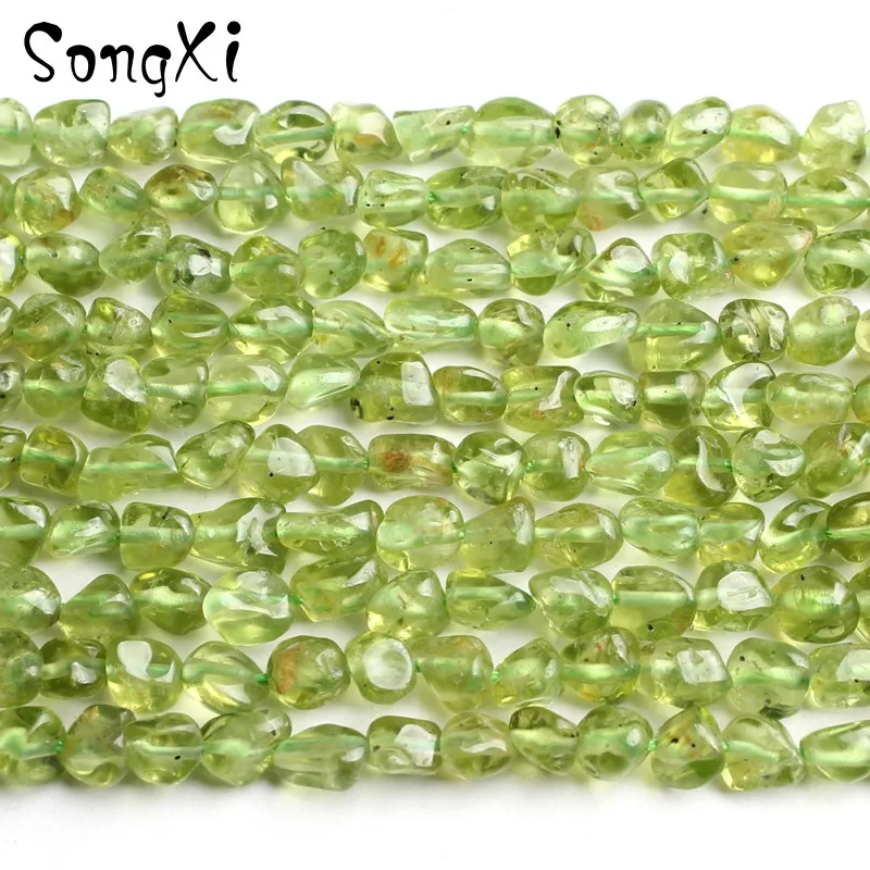 Irregular Natural Peridot Size 6-8mm 15 inches Olivine Green Stone Beads Loose Spacers For Jewelry Making DIY Bracelet Necklace
Irregular Natural Peridot Size 6-8mm 15 inches Olivine Green Stone Beads Loose Spacers For Jewelry Making DIY Bracelet Necklace