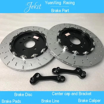 Jekit rear oversized brake disc 370x22mm for 2008 Audi S5 rear stock brake caliper
Jekit rear oversized brake disc 370x22mm for 2008 Audi S5 rear stock brake caliper