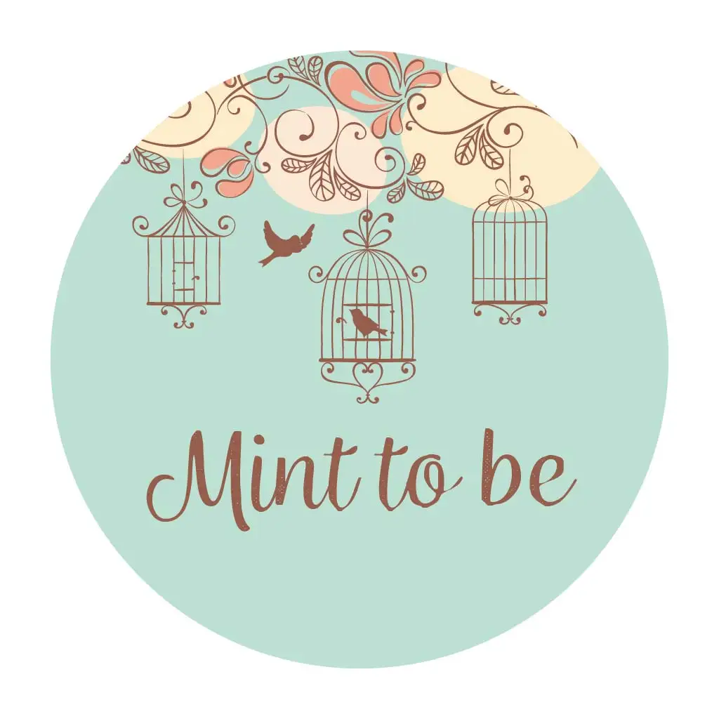 DouxArt 100pcs Wedding Favor Stickers Labels Mint to be, 40MM Colorful Marriage Party Decoration Invite Presents Seals Q020
DouxArt 100pcs Wedding Favor Stickers Labels Mint to be, 40MM Colorful Marriage Party Decoration Invite Presents Seals Q020