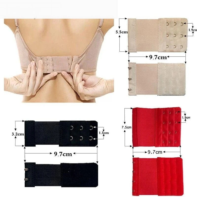 1Pcs Women Elastic Bra Extenders Strap Extension 2/3/4 Hooks Bra Strap Adjuster Intimates Accessories
1Pcs Women Elastic Bra Extenders Strap Extension 2/3/4 Hooks Bra Strap Adjuster Intimates Accessories