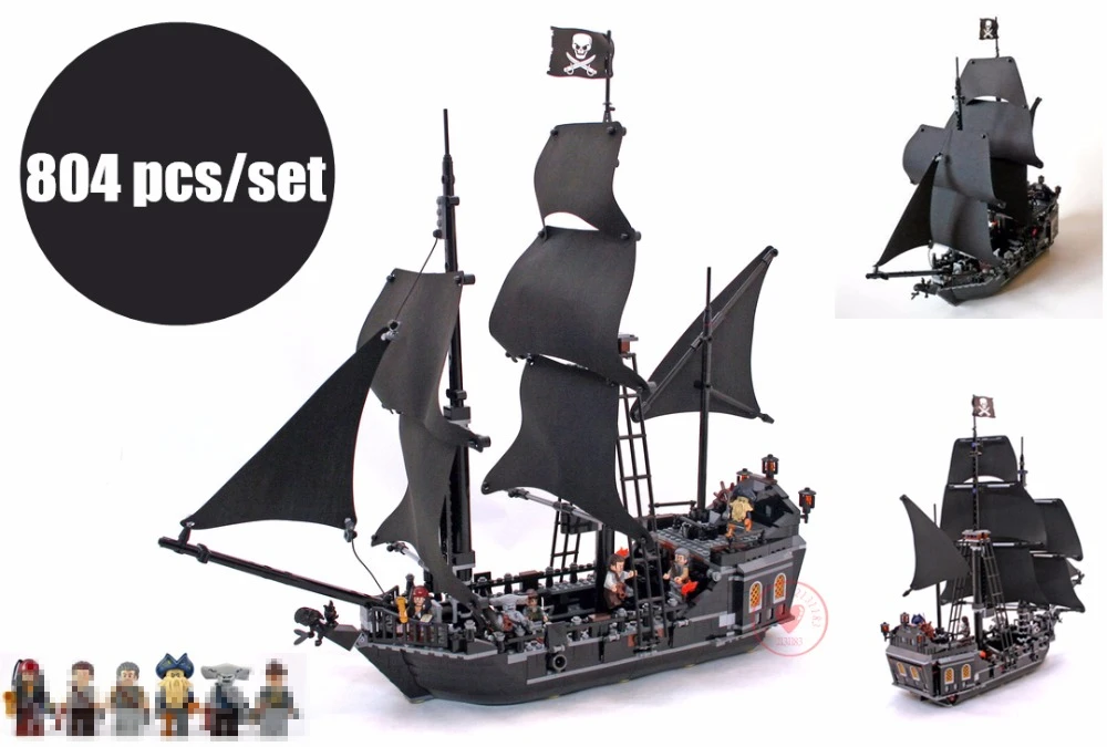 New Pirates The Black Pearl fit Pirates of Caribbean ship Building Blocks bricks 4184 gift kid set boy diy toys Birthday gift
New Pirates The Black Pearl fit Pirates of Caribbean ship Building Blocks bricks 4184 gift kid set boy diy toys Birthday gift