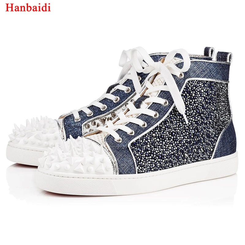New Fashion Mens Casual Shoes Suede Leather Rivets Studs Shiny Mens Laofers Runway Party Dress Shoes Mens Loafers 46
New Fashion Mens Casual Shoes Suede Leather Rivets Studs Shiny Mens Laofers Runway Party Dress Shoes Mens Loafers 46