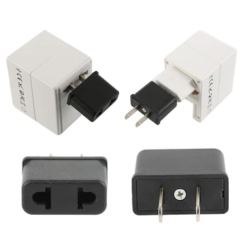 Portable 1 PCS US Plug in Adapter USA American Outlet Plug Adapter Power Travel Converter Adapter Charger Plug Converter
Portable 1 PCS US Plug in Adapter USA American Outlet Plug Adapter Power Travel Converter Adapter Charger Plug Converter
