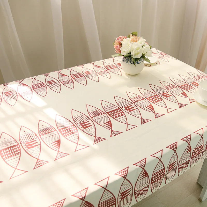 Home Dining Table Cover for Kitchen Room Decor Table Cloth Rectangle Square Round Tablecloths Fish Printed 140x140cm 140x160cm
Home Dining Table Cover for Kitchen Room Decor Table Cloth Rectangle Square Round Tablecloths Fish Printed 140x140cm 140x160cm