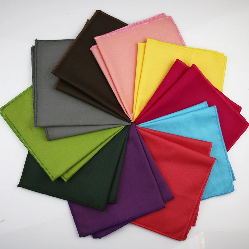 Fashion Men's Cotton Pocket Square Solid Pure Color Handkerchief For Men 24*24CM Sunny Soft Wedding Party Suit Gift Mouchoir
Fashion Men's Cotton Pocket Square Solid Pure Color Handkerchief For Men 24*24CM Sunny Soft Wedding Party Suit Gift Mouchoir