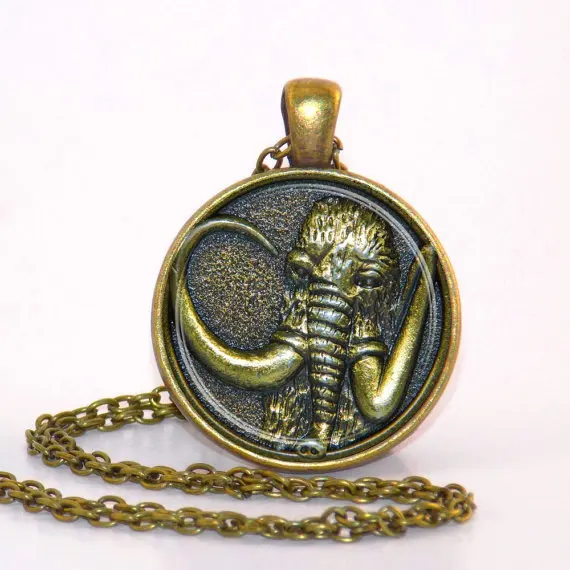 New Trendy Mammoth Elephant Pendant Glass Vintage Photo Jewelry Round Dome Pendants Necklace Link Chain Gifts For Women Men HZ1
New Trendy Mammoth Elephant Pendant Glass Vintage Photo Jewelry Round Dome Pendants Necklace Link Chain Gifts For Women Men HZ1