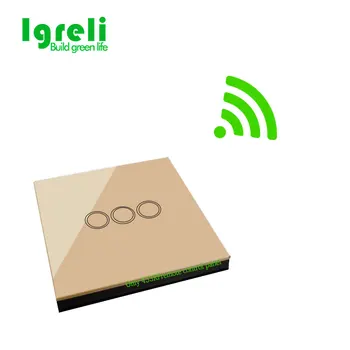 2018 Igreli 433rf Smart Home Touch Remote Control Switch Module Free Wiring, Free Stickers Switches With Tempered Glass Panel
2018 Igreli 433rf Smart Home Touch Remote Control Switch Module Free Wiring, Free Stickers Switches With Tempered Glass Panel