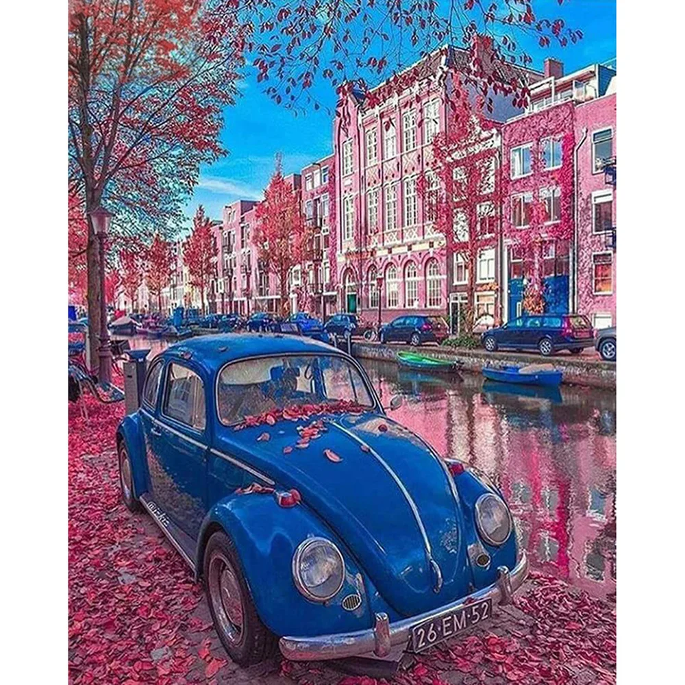 Cross Stitch Kit DIY Diamond Embroidery Blue car Full Square/round Diamond Painting Mosaic Home Decor
Cross Stitch Kit DIY Diamond Embroidery Blue car Full Square/round Diamond Painting Mosaic Home Decor