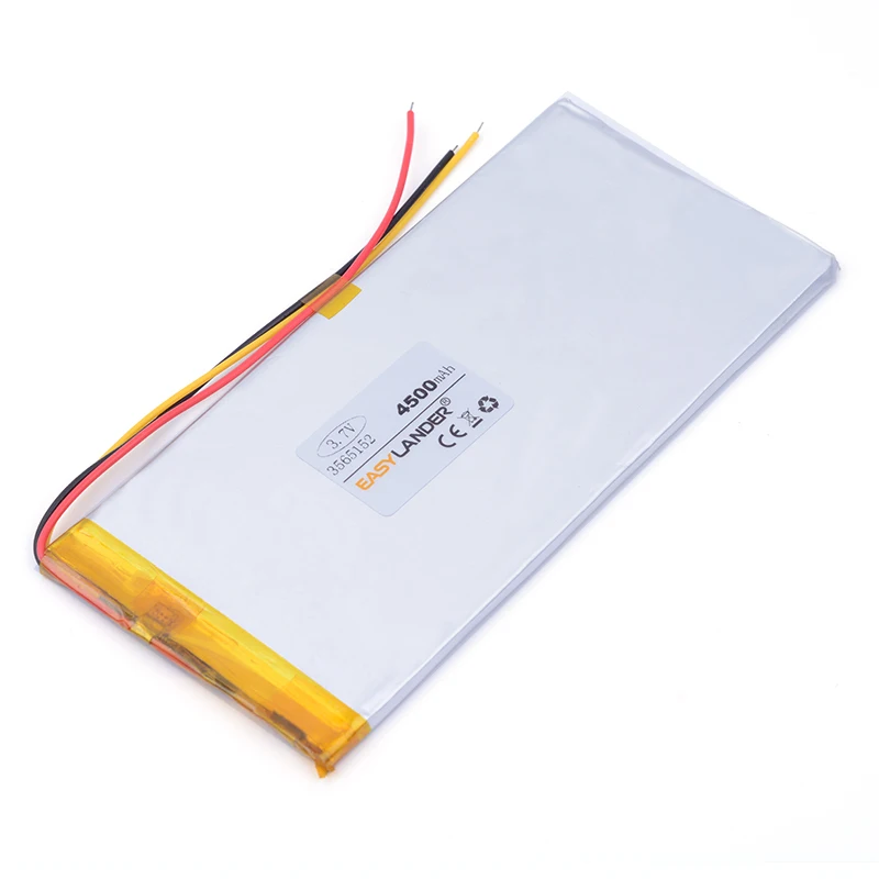 ion li - battery 3- wire 3.7V 4500mAh 3565152 Polymer lithium ion / Li-ion battery for tablet pc POWER BANK pipo cell phone
ion li - battery 3- wire 3.7V 4500mAh 3565152 Polymer lithium ion / Li-ion battery for tablet pc POWER BANK pipo cell phone