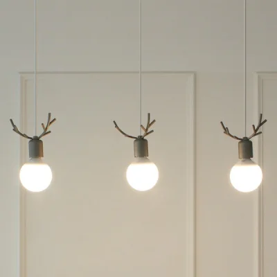 Nordic creative restaurant pendant lamps children's room bedroom living room elk antlers Pendant Lights LO7242
Nordic creative restaurant pendant lamps children's room bedroom living room elk antlers Pendant Lights LO7242