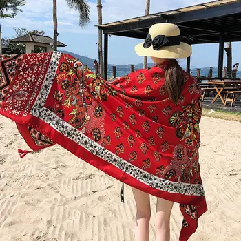 Shawl Scarves for Women Satin Silk Hijab Scarf Female Kerchief Shawl Head Scarfs for Ladies Sunscreen Sunshade Shawl Scarves 
Shawl Scarves for Women Satin Silk Hijab Scarf Female Kerchief Shawl Head Scarfs for Ladies Sunscreen Sunshade Shawl Scarves