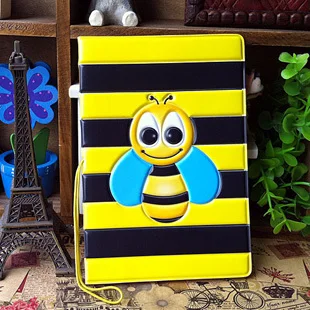 Cartoon Bee 3D stereo sets passport holder passport documents Taoka package - essential travel abroad
Cartoon Bee 3D stereo sets passport holder passport documents Taoka package - essential travel abroad