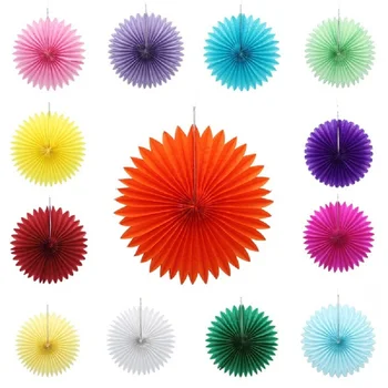 5pcs/lot Decorative Tissue Paper Fans Hanging Flower Paper Crafts for DIY Backdrop Wedding Party Birthday Festival Showers
5pcs/lot Decorative Tissue Paper Fans Hanging Flower Paper Crafts for DIY Backdrop Wedding Party Birthday Festival Showers