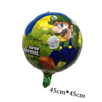 20 pcs/lot Super Mario Balloon Classic Toys Mario Bros Mylar Balloons Birthday Party Decoration Balloons Kid Toys wholesale
20 pcs/lot Super Mario Balloon Classic Toys Mario Bros Mylar Balloons Birthday Party Decoration Balloons Kid Toys wholesale