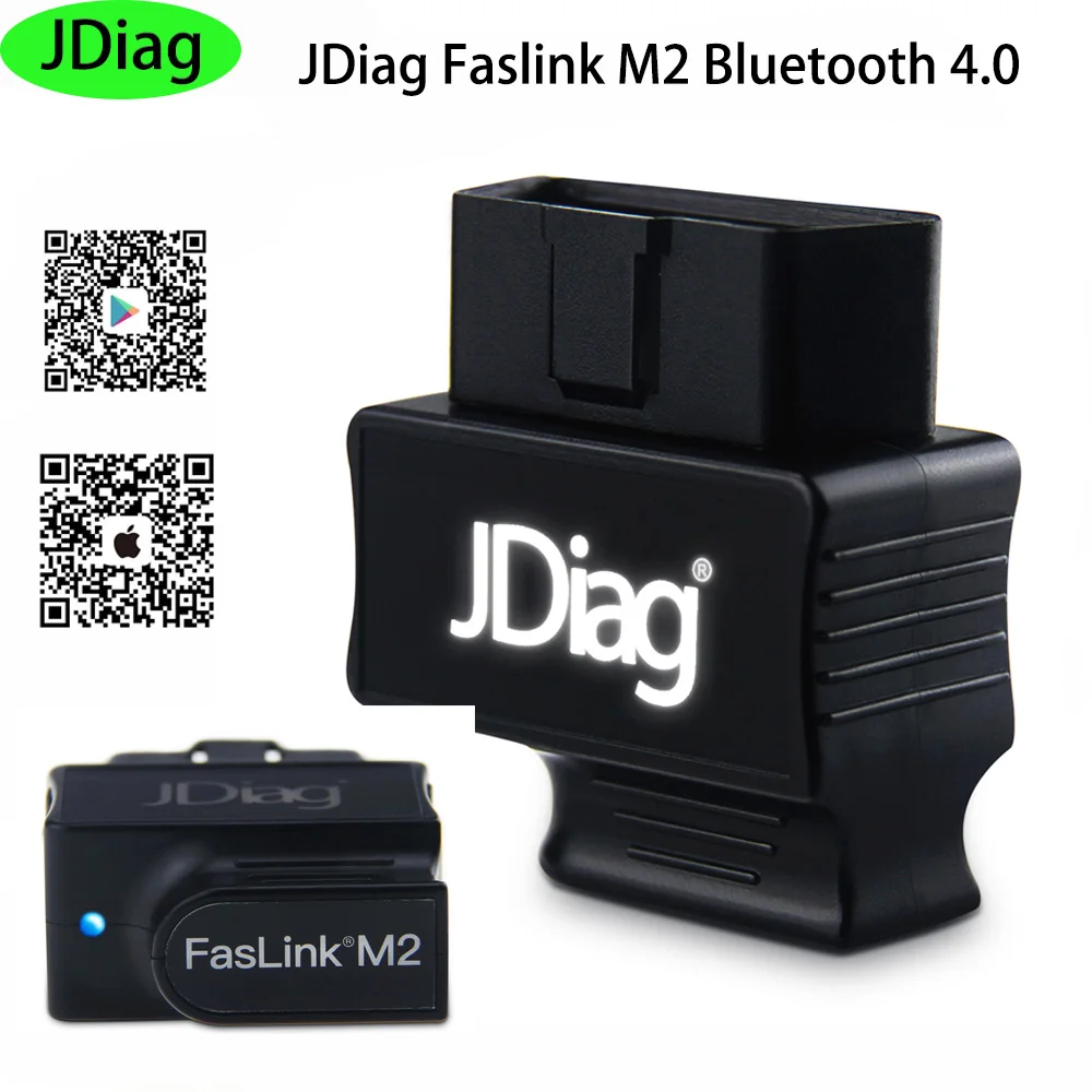 Original JDiag Faslink M2 Bluetooth 4.0 OBDII Car Diagnostic Tool for iPhone/Android super Code Reader free shipping
Original JDiag Faslink M2 Bluetooth 4.0 OBDII Car Diagnostic Tool for iPhone/Android super Code Reader free shipping