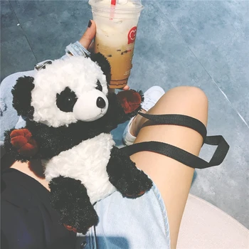 candice guo! super cute plush toy lovely cartoon panda crossbody bag shoulder bag kid girl creative birthday Christmas gift 1pc
candice guo! super cute plush toy lovely cartoon panda crossbody bag shoulder bag kid girl creative birthday Christmas gift 1pc