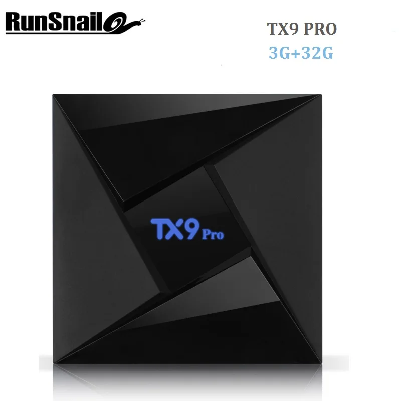Runsnail TX9 Pro TV Box Amlogic S912 Octa-core Set-top TV Box CPU Android 7.1 3GB 32G OS Bluetooth 4.1 1000M LAN Smart TV Box
Runsnail TX9 Pro TV Box Amlogic S912 Octa-core Set-top TV Box CPU Android 7.1 3GB 32G OS Bluetooth 4.1 1000M LAN Smart TV Box