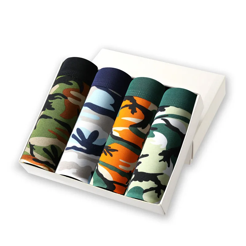 Bamboo Fiber Underwear Men Brand 2019 Camouflage 4Pcs/lot Male Panties Fashion Sexy Mens Boxer Shorts Soft Breathable Underpants 
Bamboo Fiber Underwear Men Brand 2019 Camouflage 4Pcs/lot Male Panties Fashion Sexy Mens Boxer Shorts Soft Breathable Underpants