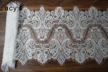 2018 NEW good quality 34CM wide wedding veils lace trimming 15 meters wholesale price! High end eyelash lace trim Nice!
2018 NEW good quality 34CM wide wedding veils lace trimming 15 meters wholesale price! High end eyelash lace trim Nice!