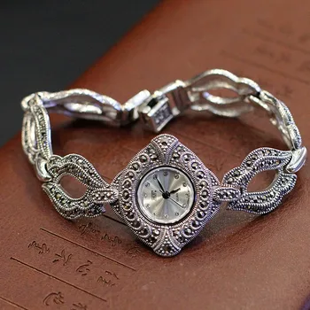 Hot Sale Top Quality HF Brand Silver S925 Bracelet Watch Elegant Real Pure Silver Bracelet Jewelry Watches Real Silver Bangle
Hot Sale Top Quality HF Brand Silver S925 Bracelet Watch Elegant Real Pure Silver Bracelet Jewelry Watches Real Silver Bangle