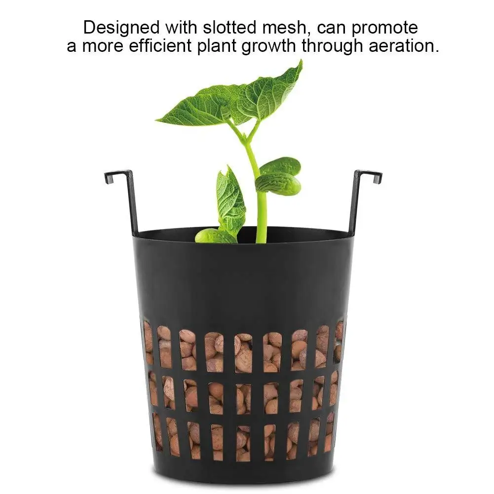 10pcs Plastic Slotted Mesh Net Plant Cups Pots Hydroponic Aeroponic Flower Planting Container Basket for Plant Grow Clone Garden
10pcs Plastic Slotted Mesh Net Plant Cups Pots Hydroponic Aeroponic Flower Planting Container Basket for Plant Grow Clone Garden