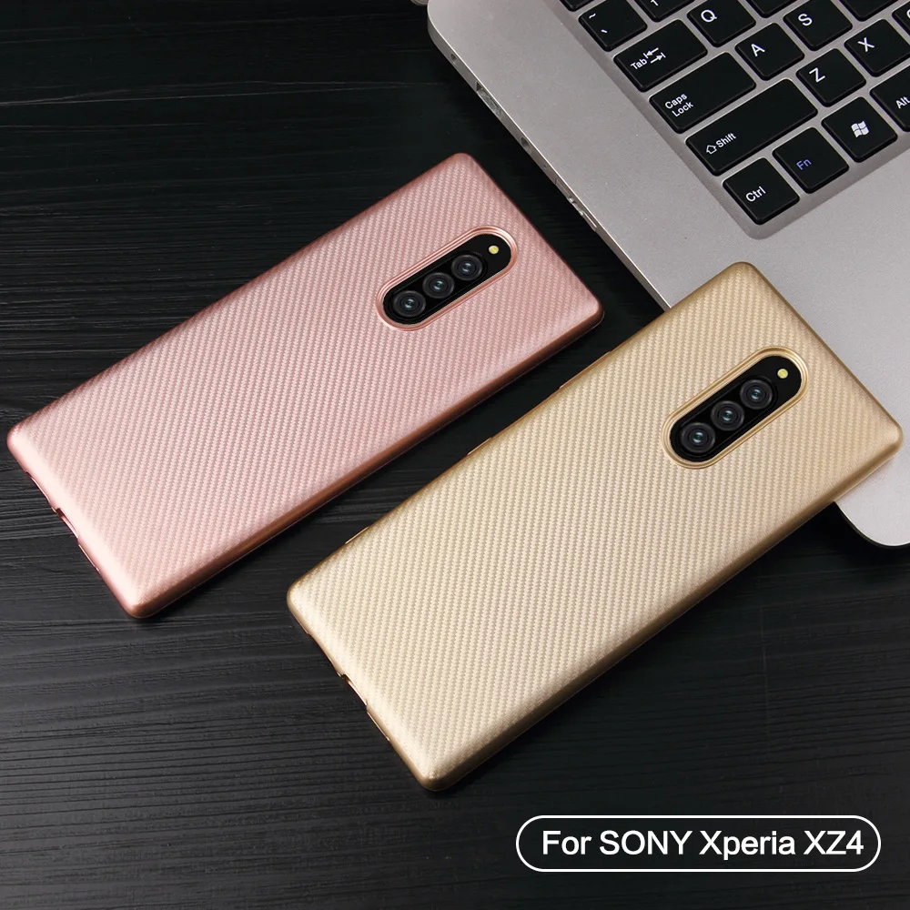 Luxuy case For sony Xperia 1/XZ4 Shockproof Anti-fall carbon fiber funda back cover For men women business soft TPU shell
Luxuy case For sony Xperia 1/XZ4 Shockproof Anti-fall carbon fiber funda back cover For men women business soft TPU shell